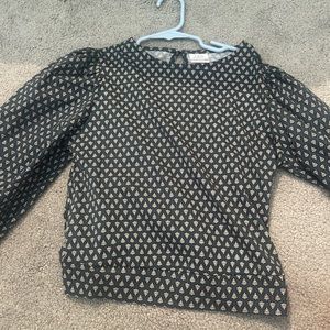 zara girls size 9 blouse
